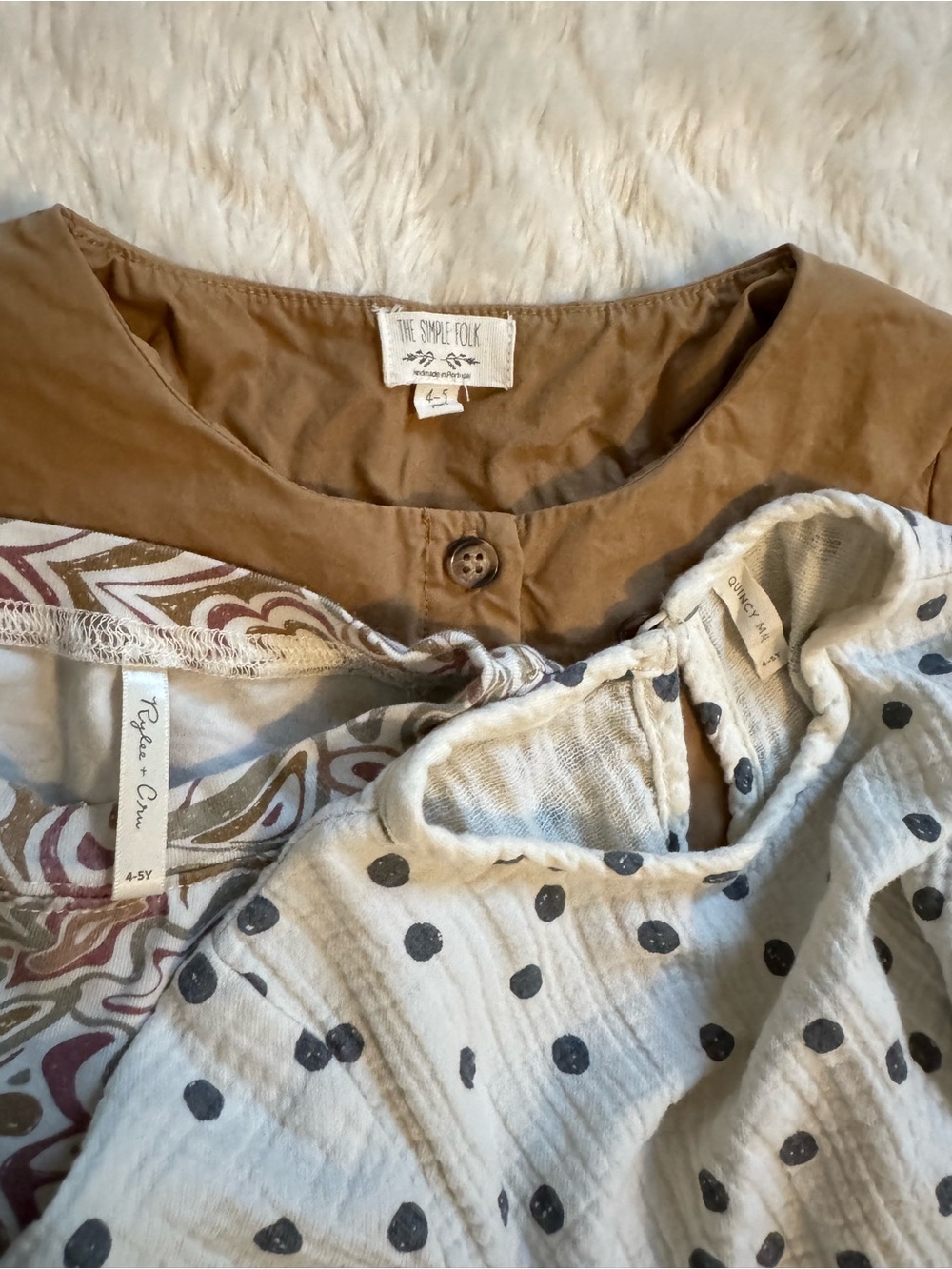 Boutique Girls Dress Bundle 4-5T | The Simple Folk, Rylee + Cru & Quincy Mae - Picture 10 of 10